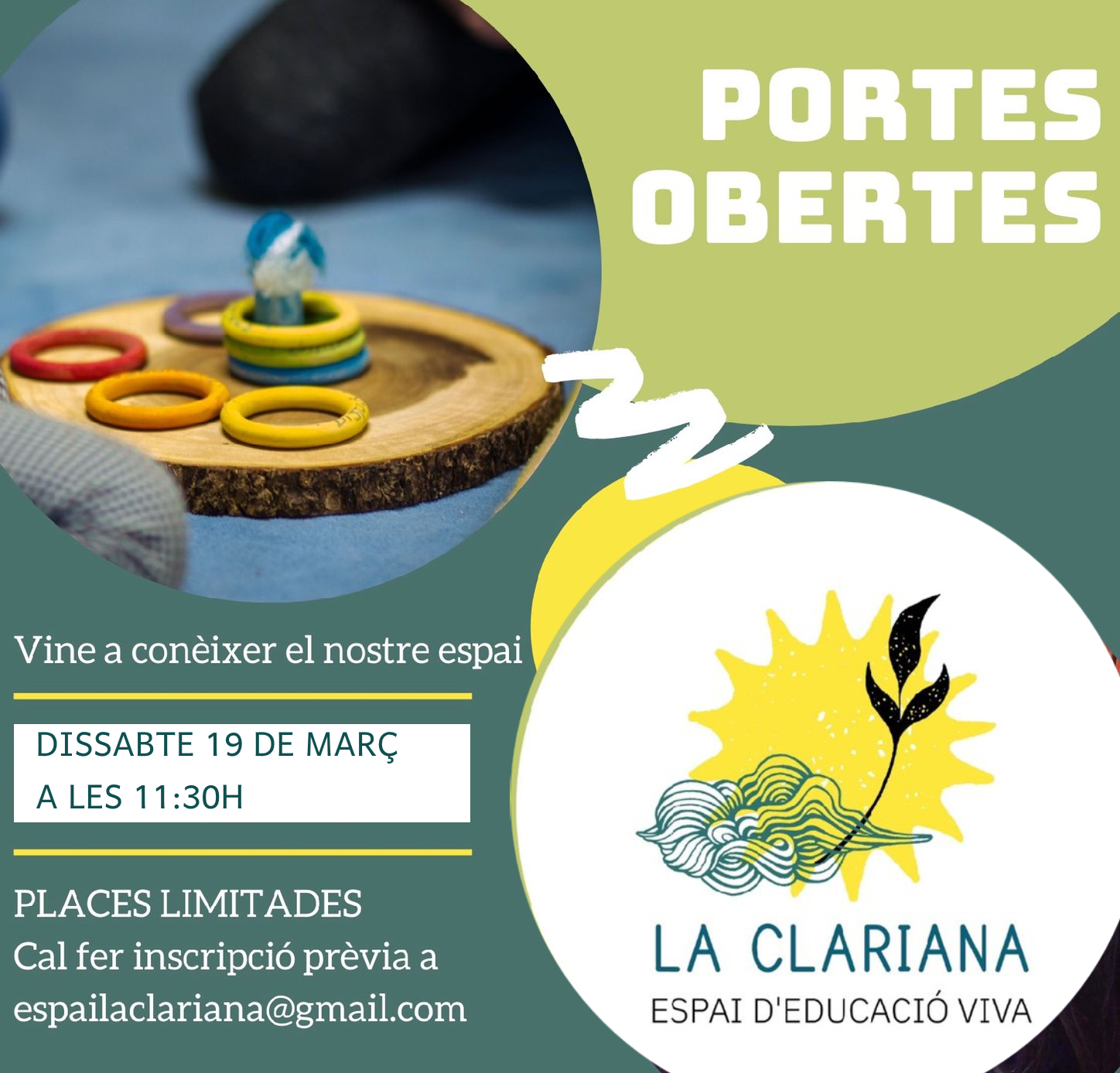 Vine a les portes obertes de La Clariana!